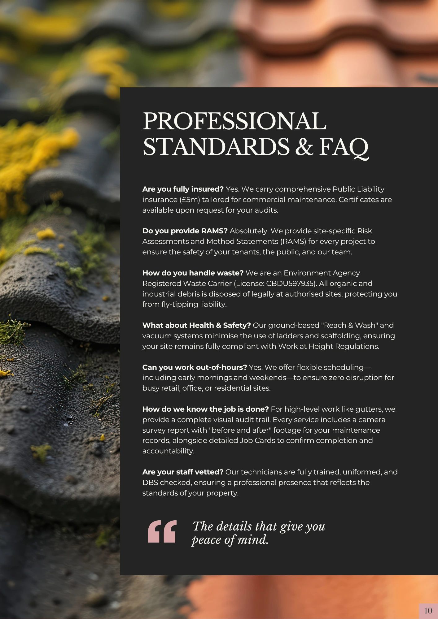 Oakline Property Solutions brochure page 10