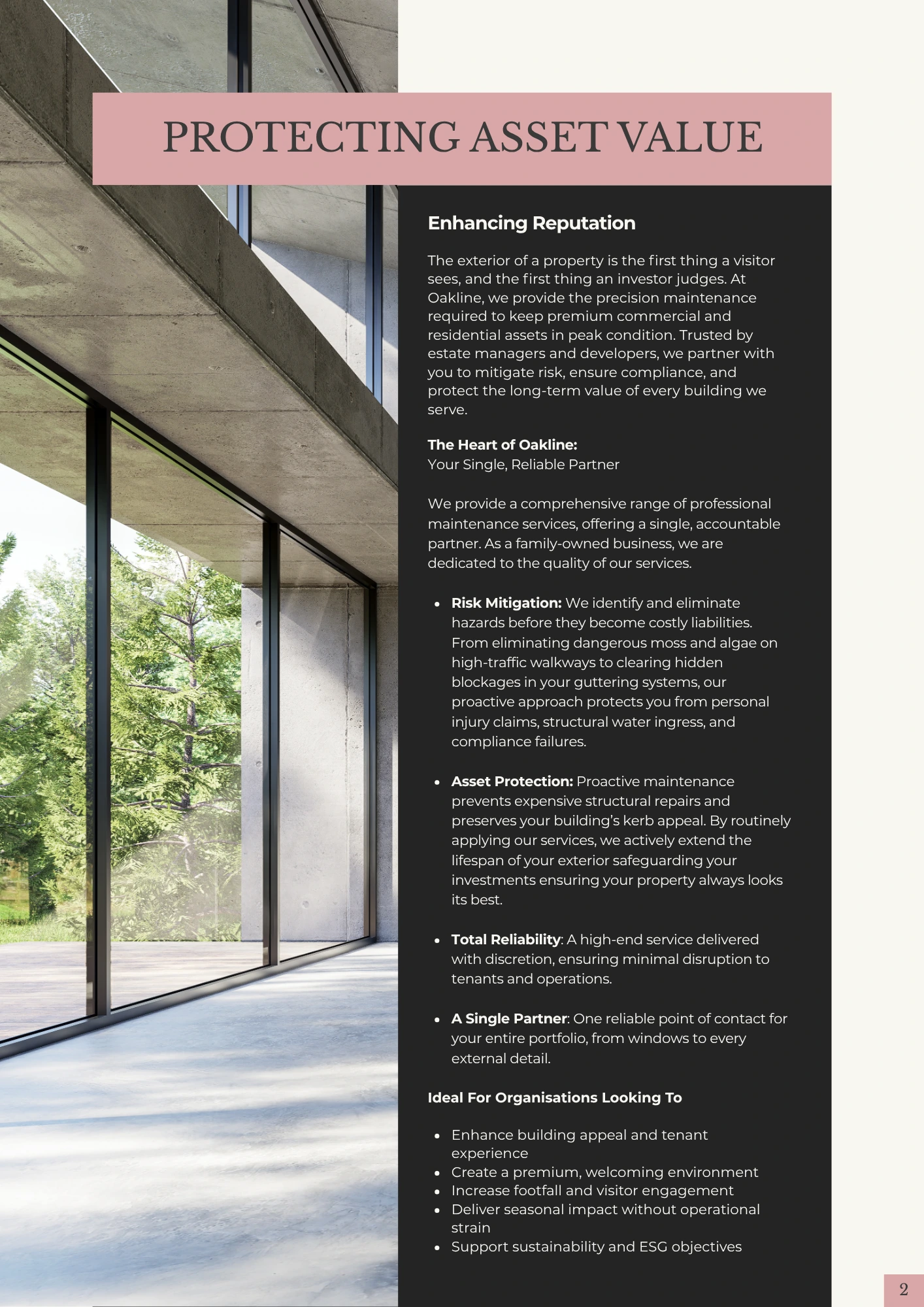 Oakline Property Solutions brochure page 02