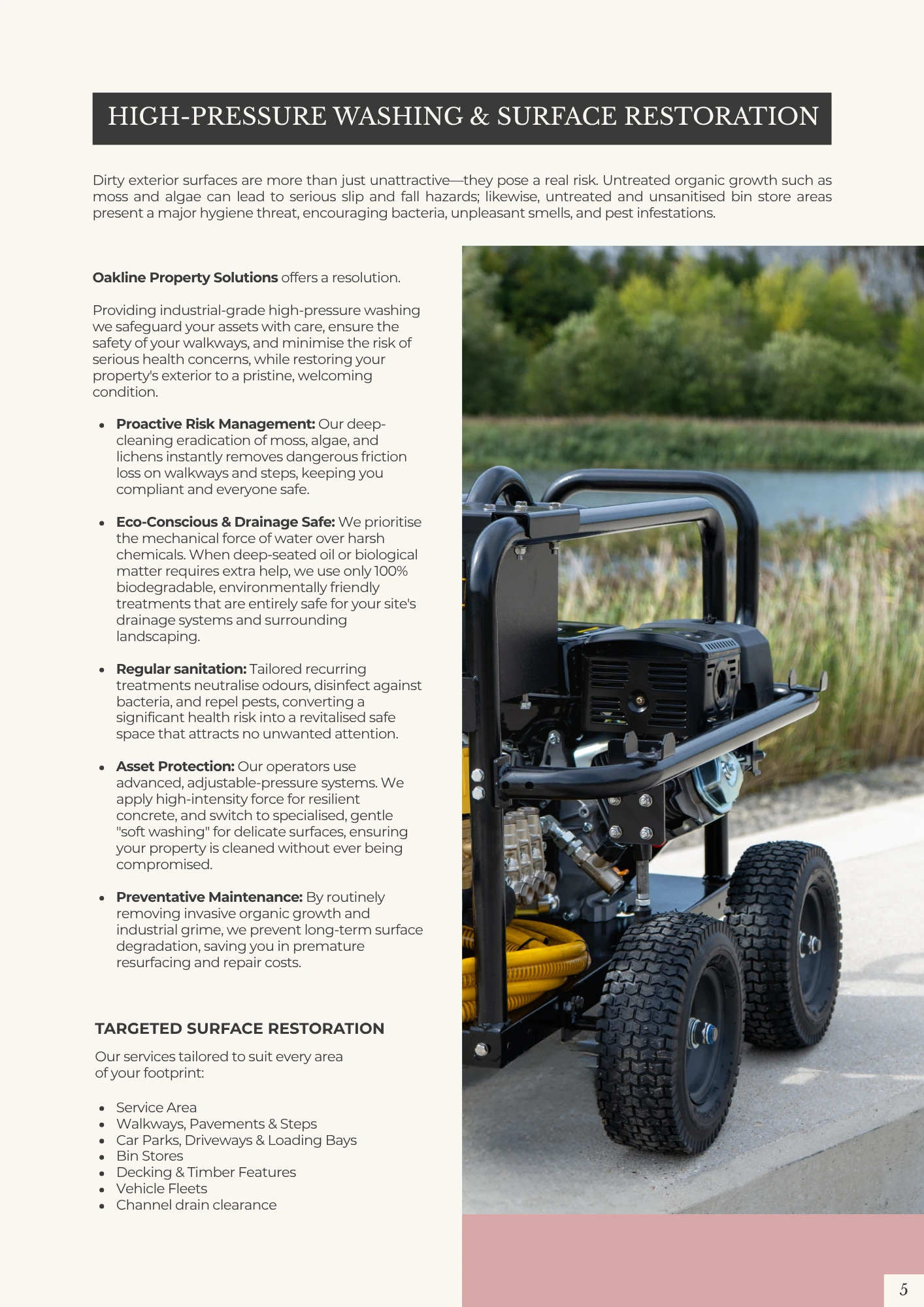 Oakline Property Solutions brochure page 05