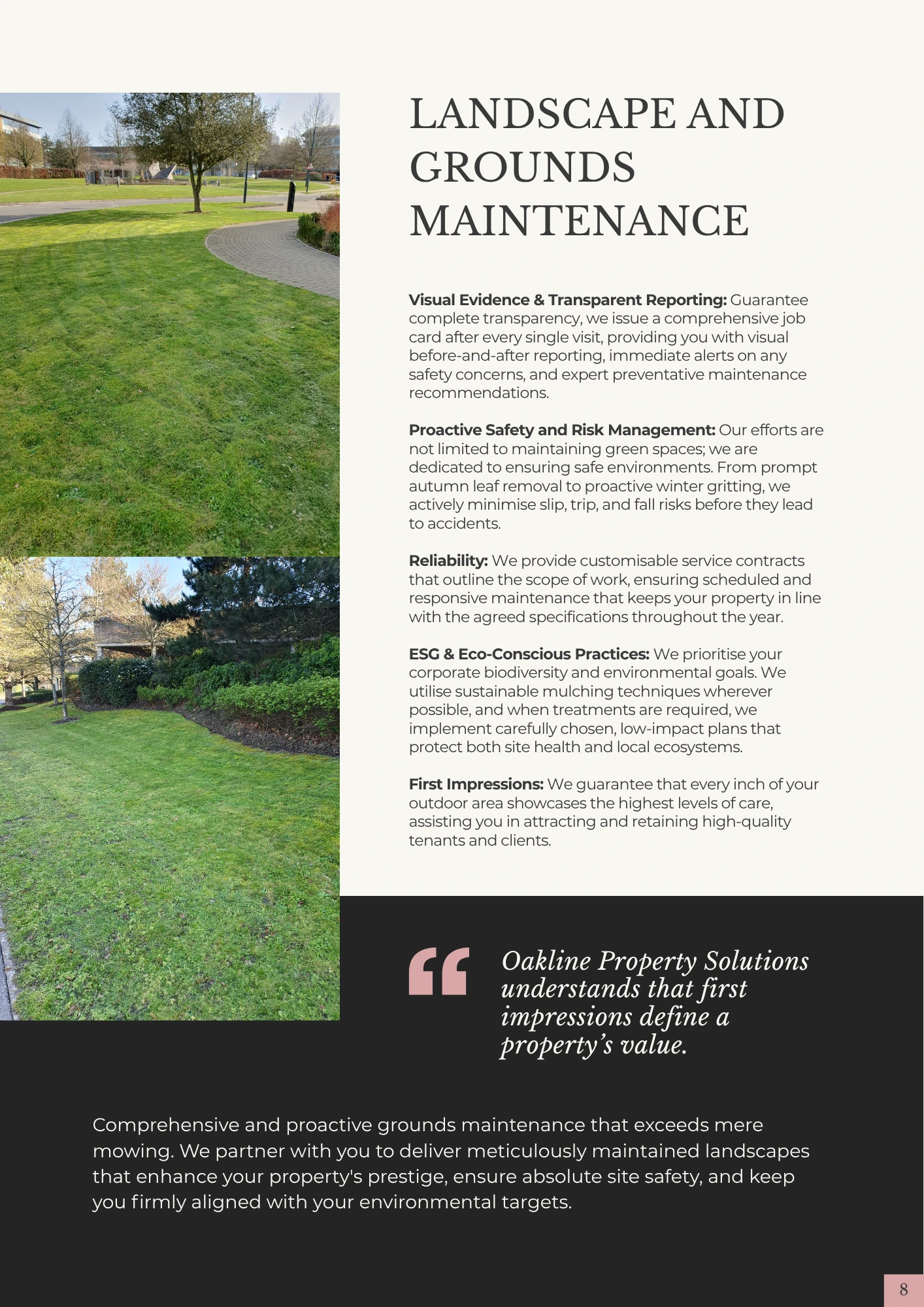 Oakline Property Solutions brochure page 08
