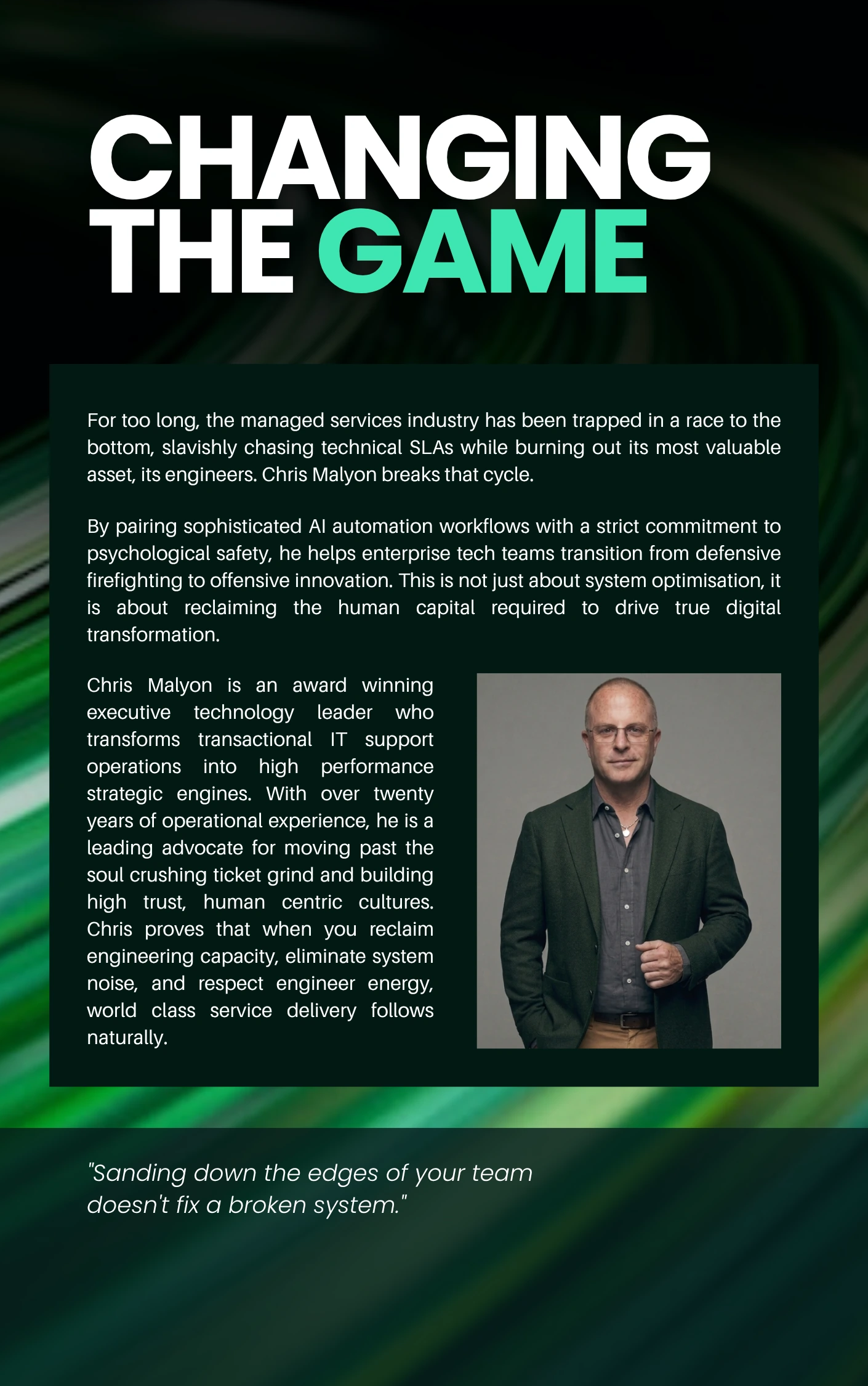Changing the Game alternate book cover artwork