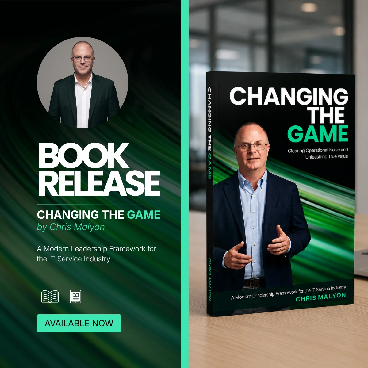 The Squishy Bit LinkedIn post announcing the Changing the Game book release