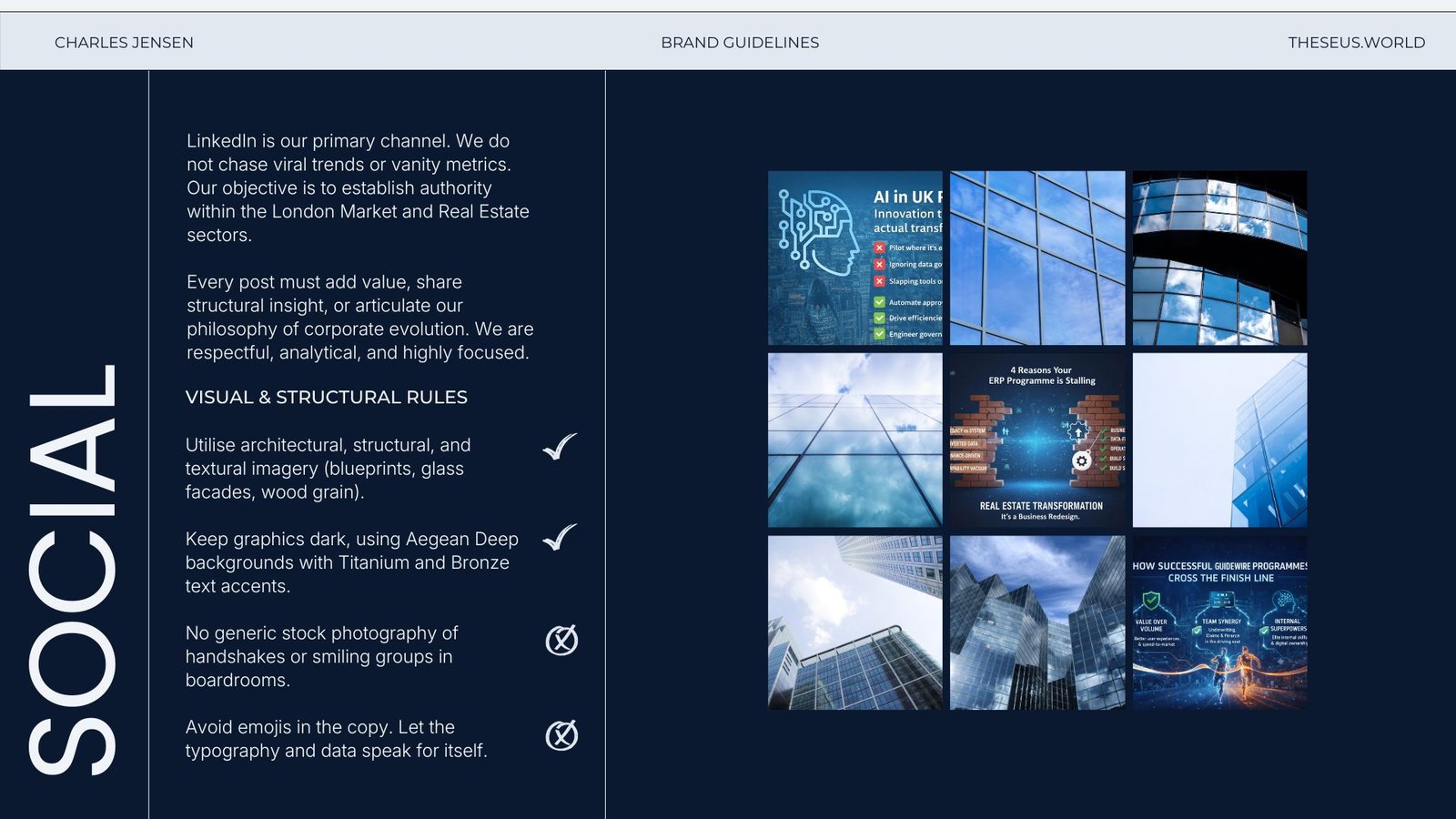 Theseus brand guideline page 11